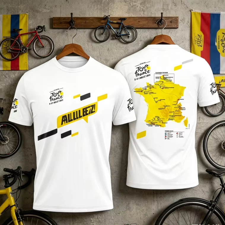 Table Tennis France - Tour De France 2026 Kaus Gambar