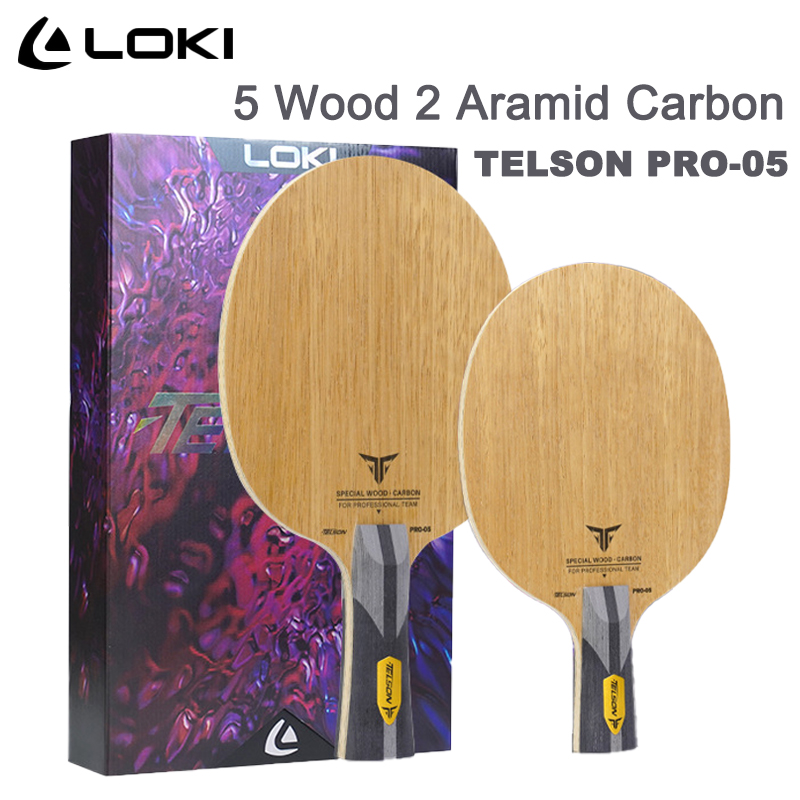 Table Tennis Usa - LOKI TELSON PRO-05 Pisau Tenis Meja