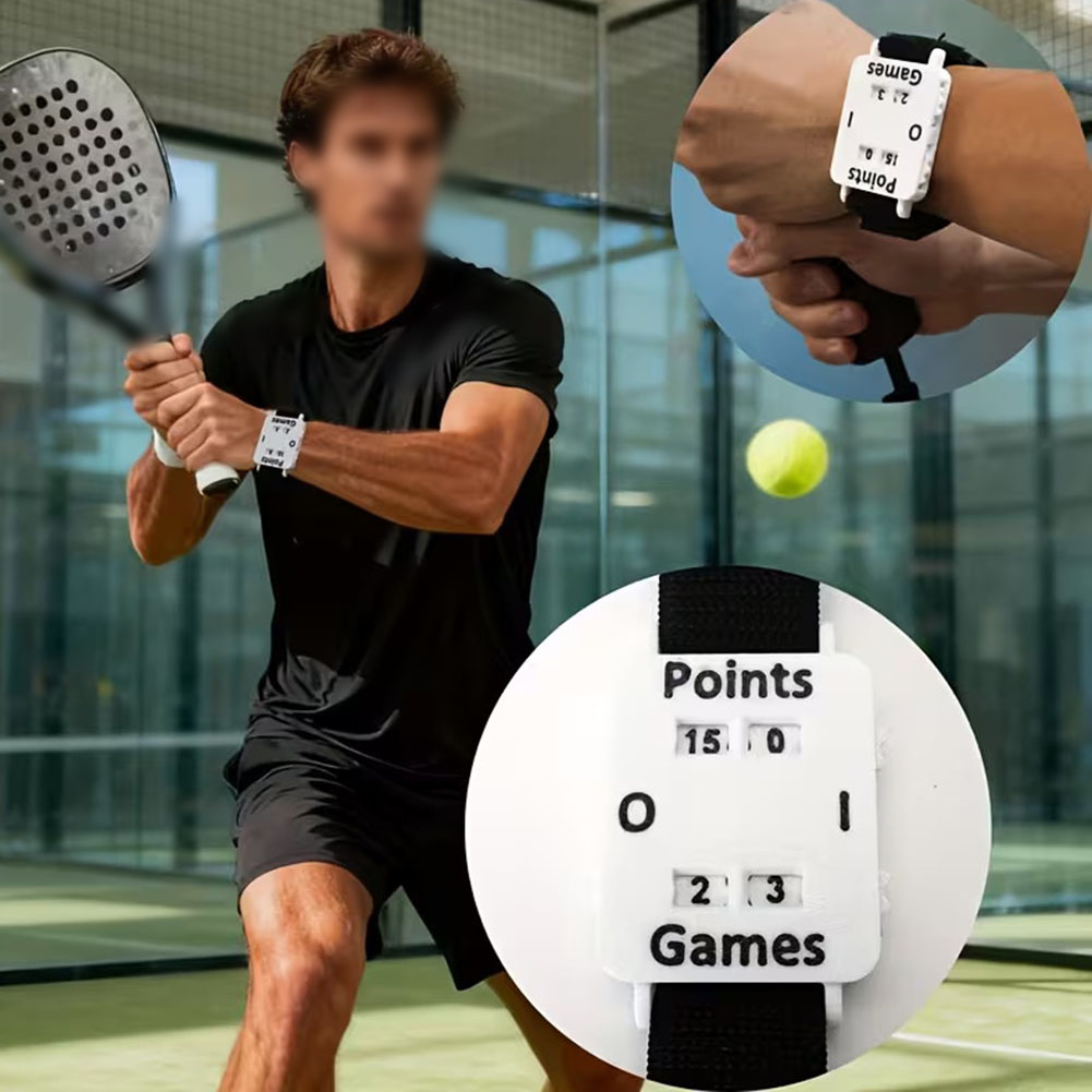 Table Tennis Scoring - Pencatat Skor Pergelangan Tangan Tenis Padel,