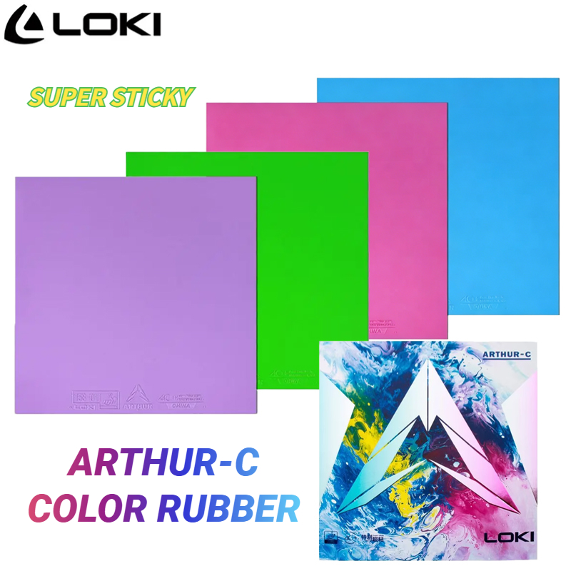 Table Tennis Association - Karet Tenis Meja LOKI Arthur-C Warna