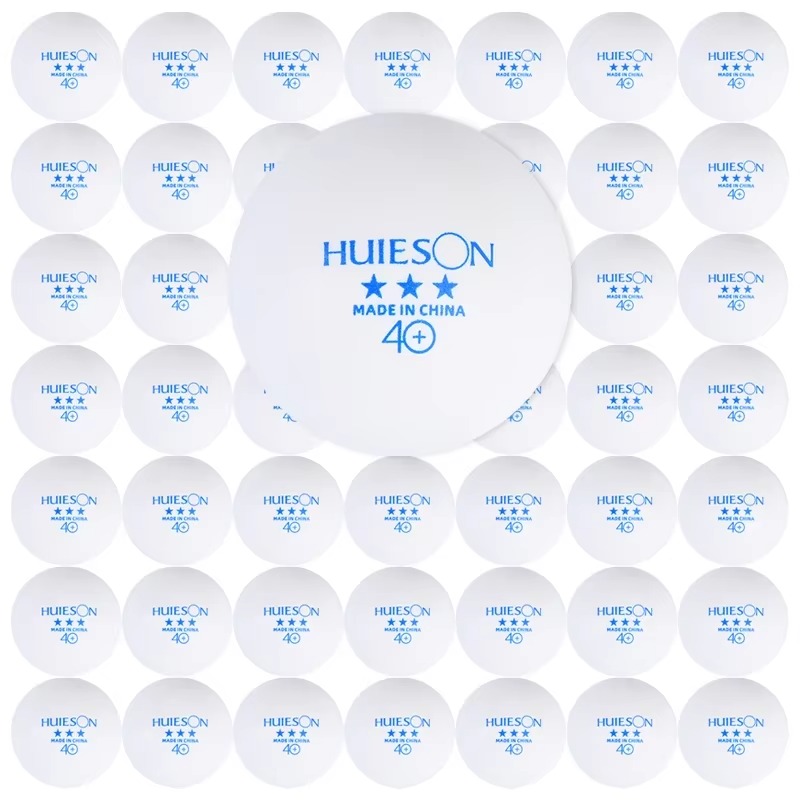Table Tennis Logo Free - 100PCS Bola Tenis Meja Huieson Biru