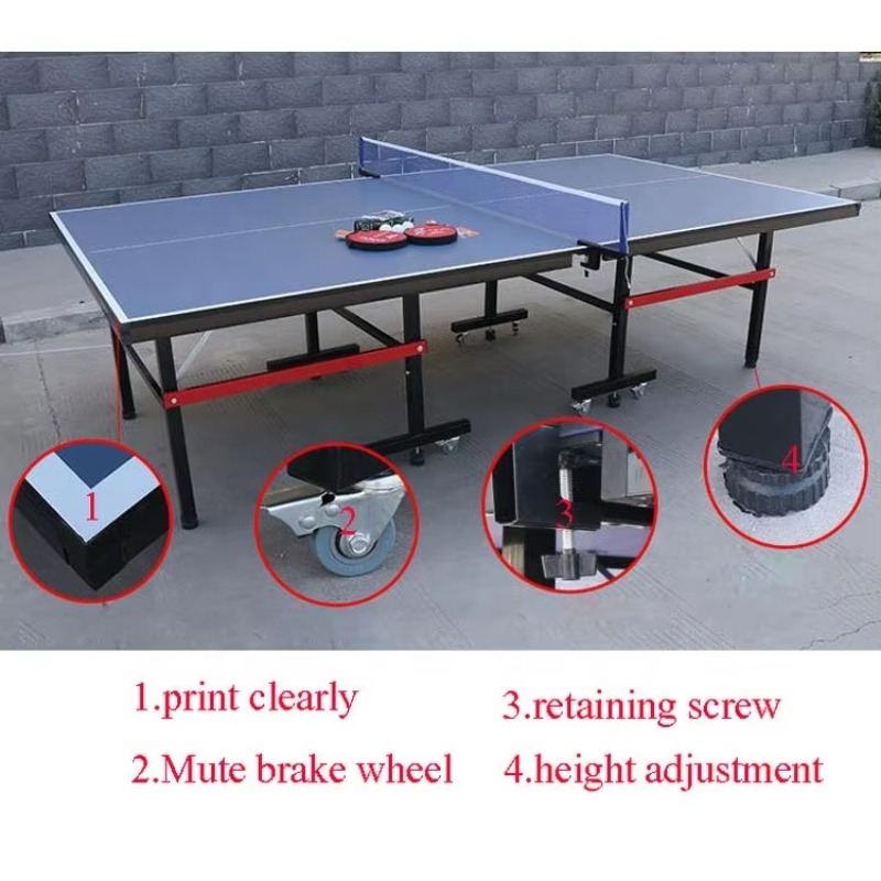 Meja Tenis Meja Custom Logo Ko - Table Tennis Logo Free ulasan dan harga