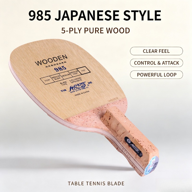 YINHE 985 Blade Tenis Meja Pen - Table Tennis For Sale ulasan dan harga