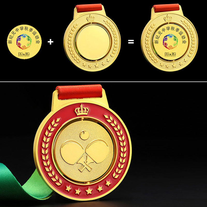 Medali Perunggu Perak Emas Ten - Table Tennis For Sale ulasan dan harga