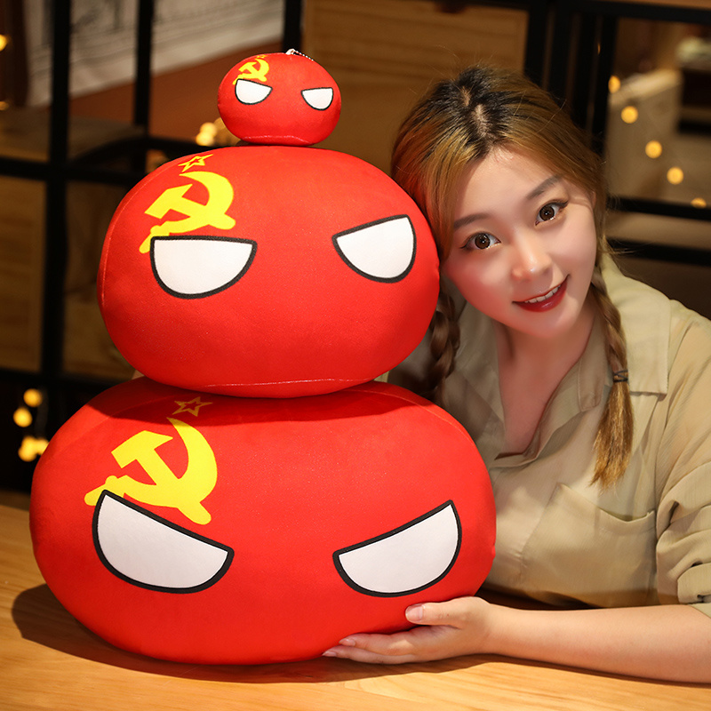 Lucu 10/30/50Cm Polandball Mai - Table Tennis France ulasan dan harga