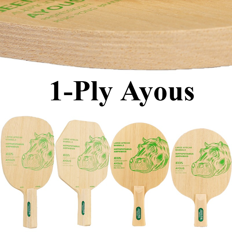 JEELS Green Hippo 1 Ply Ayous  - Table Tennis Usa ulasan dan harga