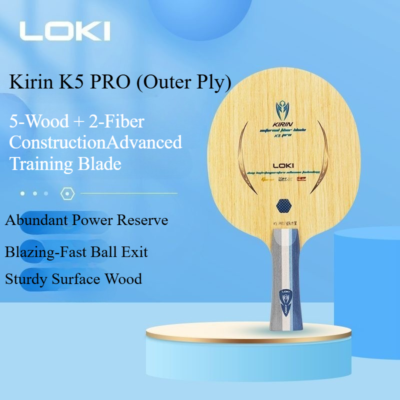 LOKI Kirin K5 PRO Raket Tenis  - Table Tennis Usa ulasan dan harga