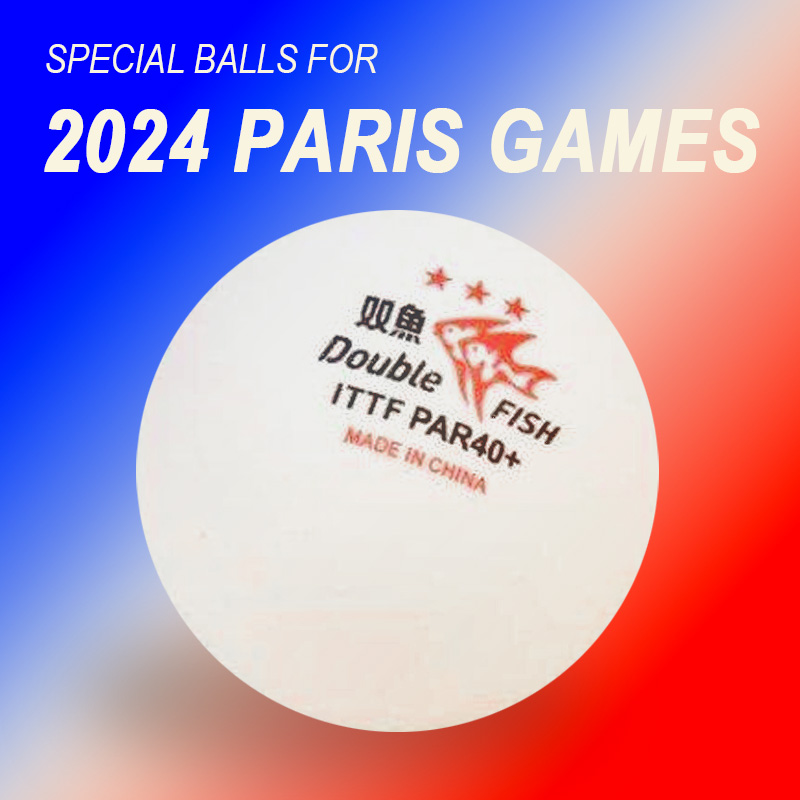 DOUBLE FISH PAR 40+ Bola Tenis - Table Tennis France ulasan dan harga