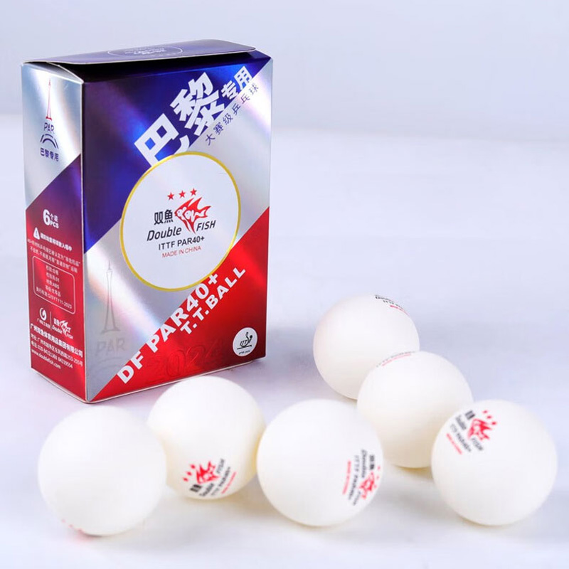 DOUBLE FISH PAR 40+ Bola Tenis - Table Tennis France ulasan dan harga