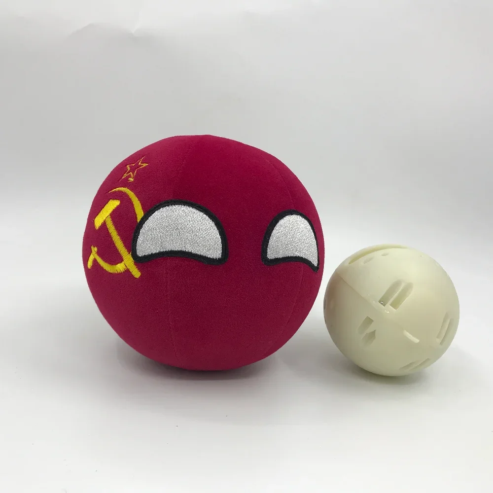 Boneka mewah countryball Jerma - Table Tennis France ulasan dan harga