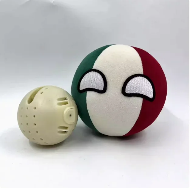Boneka mewah countryball Jerma - Table Tennis France ulasan dan harga