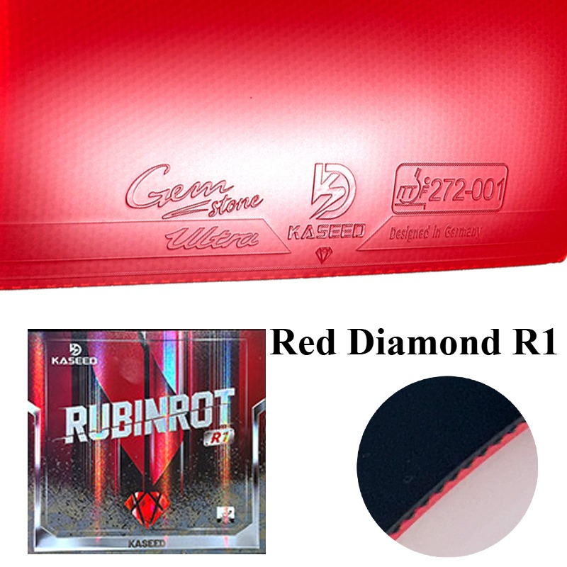 KASEED Red Diamond R1 Karet Te - Table Tennis For Sale ulasan dan harga