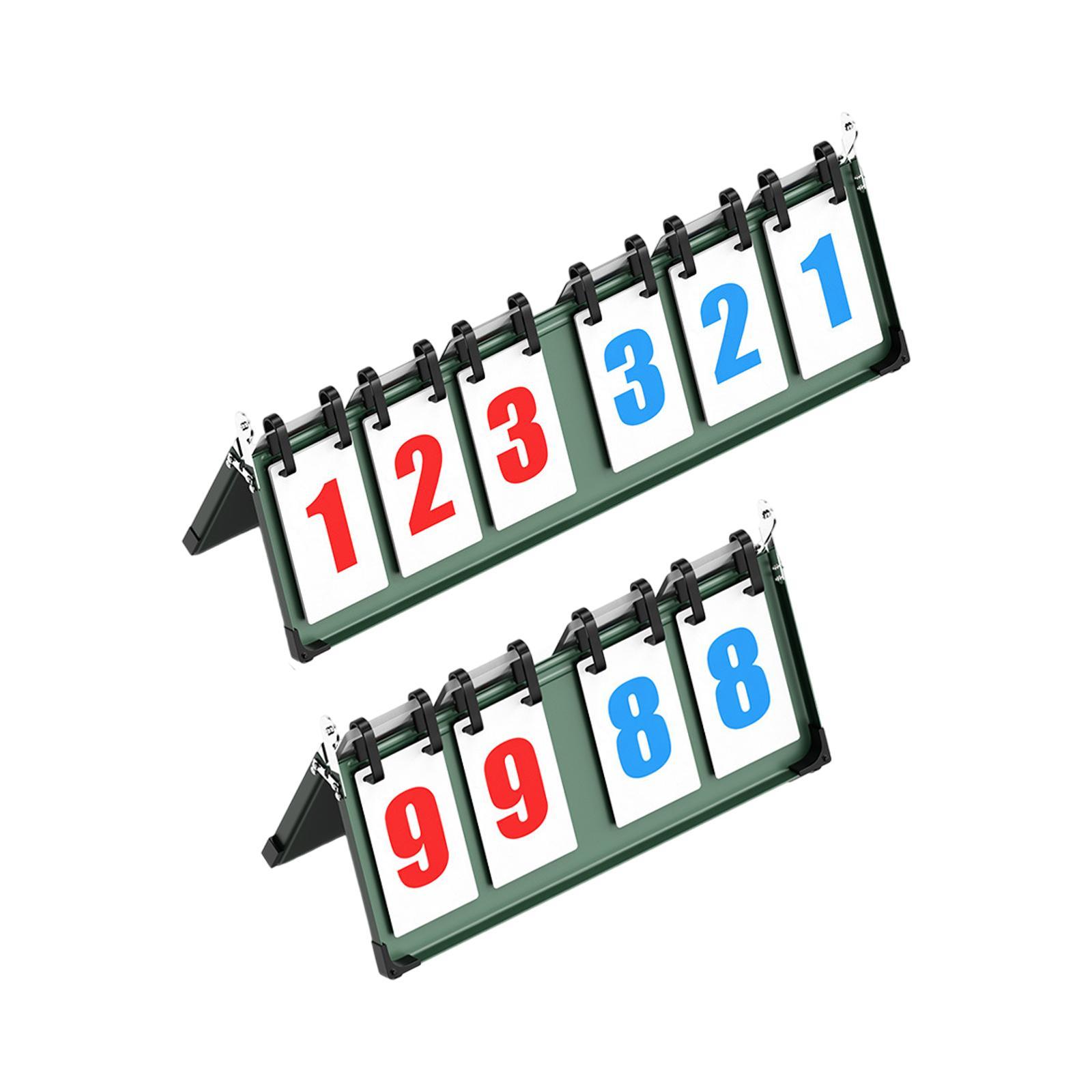 Papan Skor Tim Flip Portabel,  - Table Tennis Scoring ulasan dan harga