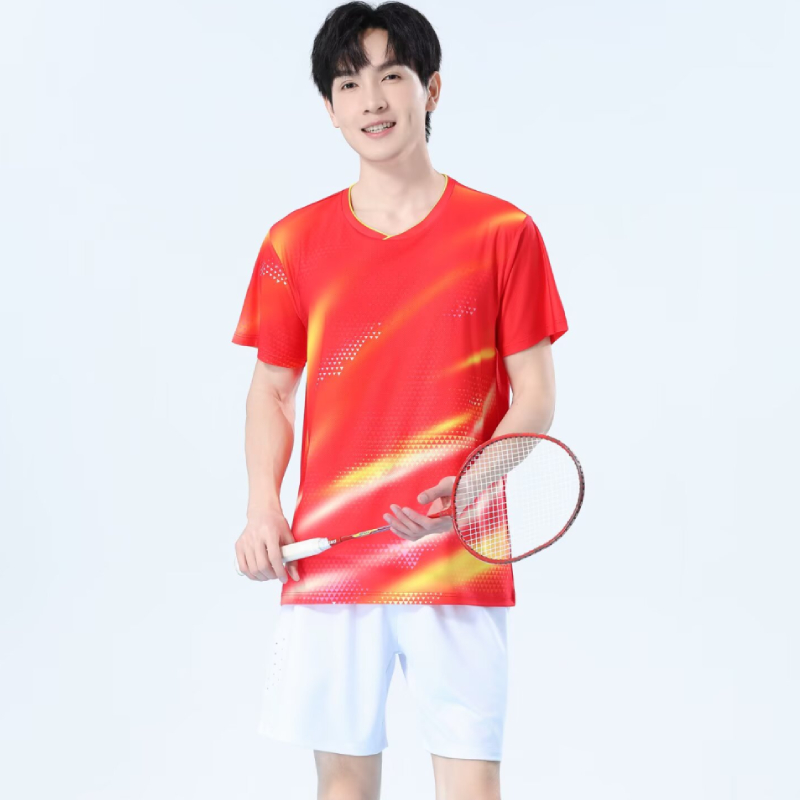 Kaos Bulu Tangkis Pria Cepat K - Table Tennis Logo Free ulasan dan harga